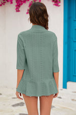 Berkeley Half Sleeve Open Front Cardigan