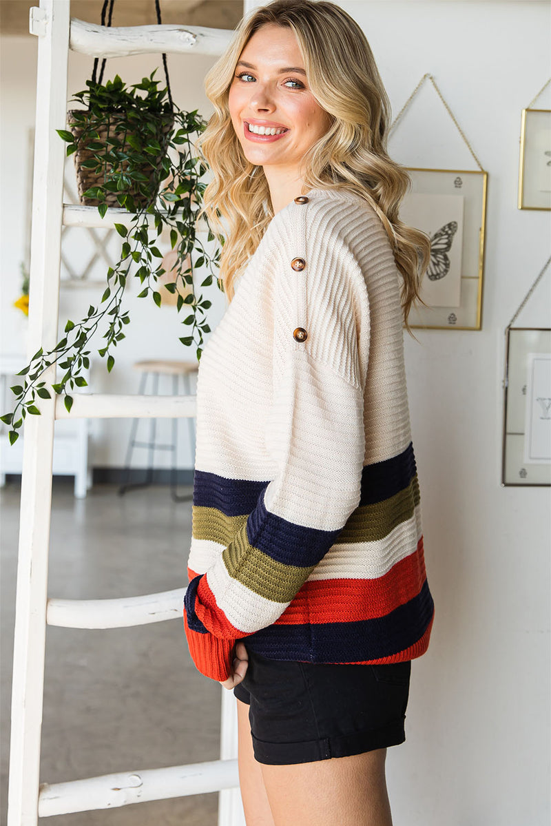 Stella Dropped Shoulder Sweater