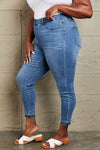 Jana High Waisted Pull On Skinny Judy Blue Jeans