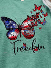 FREEDOM Butterfly Graphic Tee