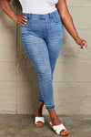 Jana High Waisted Pull On Skinny Judy Blue Jeans