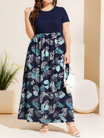 Plus Size Brookley Printed Maxi Dress