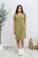 Counting On You T-Shirt Dress