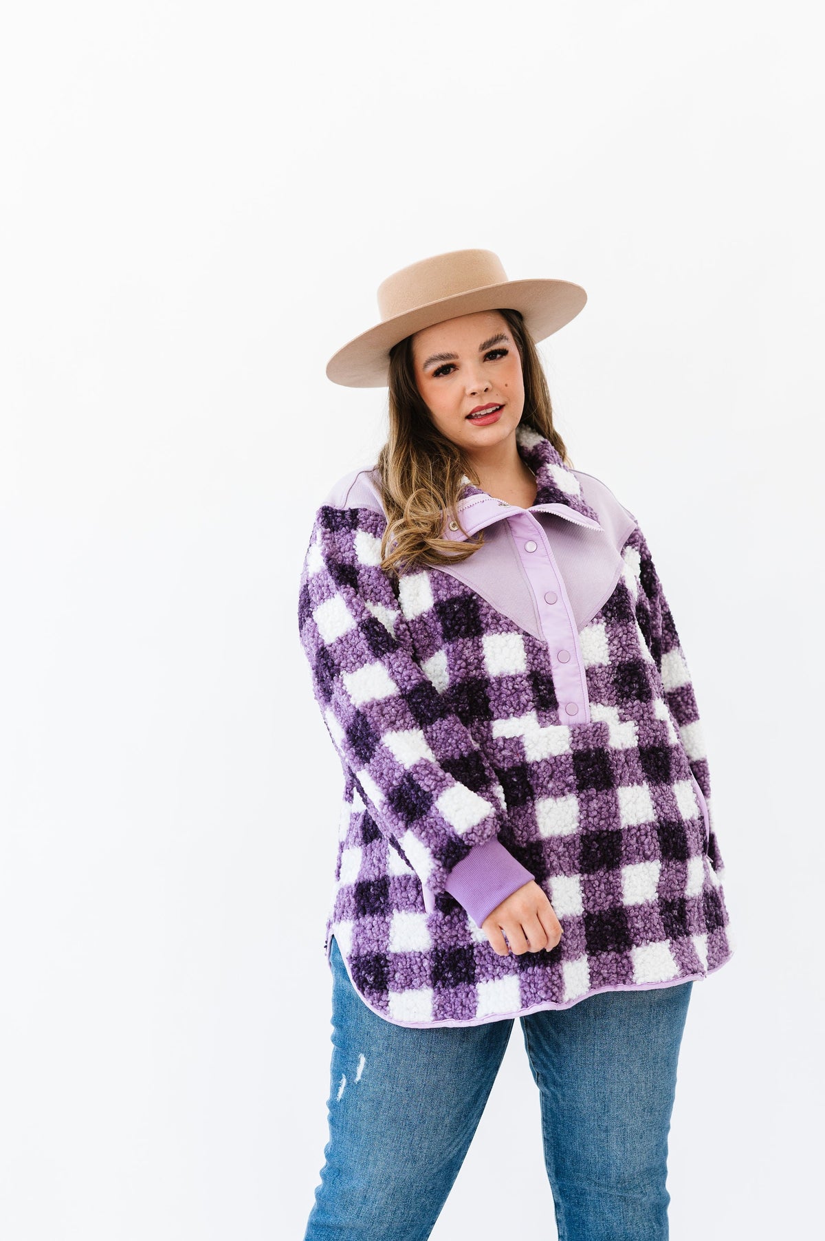 On The Move Faux Fur Pullover