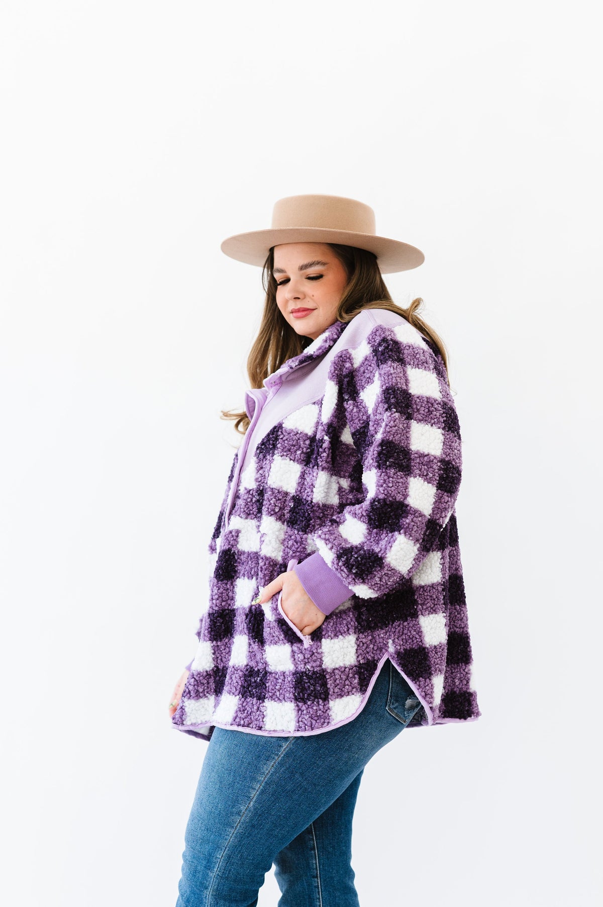 On The Move Faux Fur Pullover