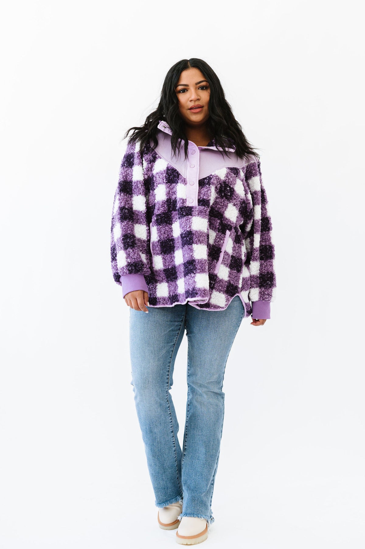 On The Move Faux Fur Pullover