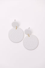 Falling Petals Earrings in Cream