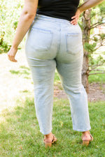 Good Karma Light Wash RISEN Distressed Jeans