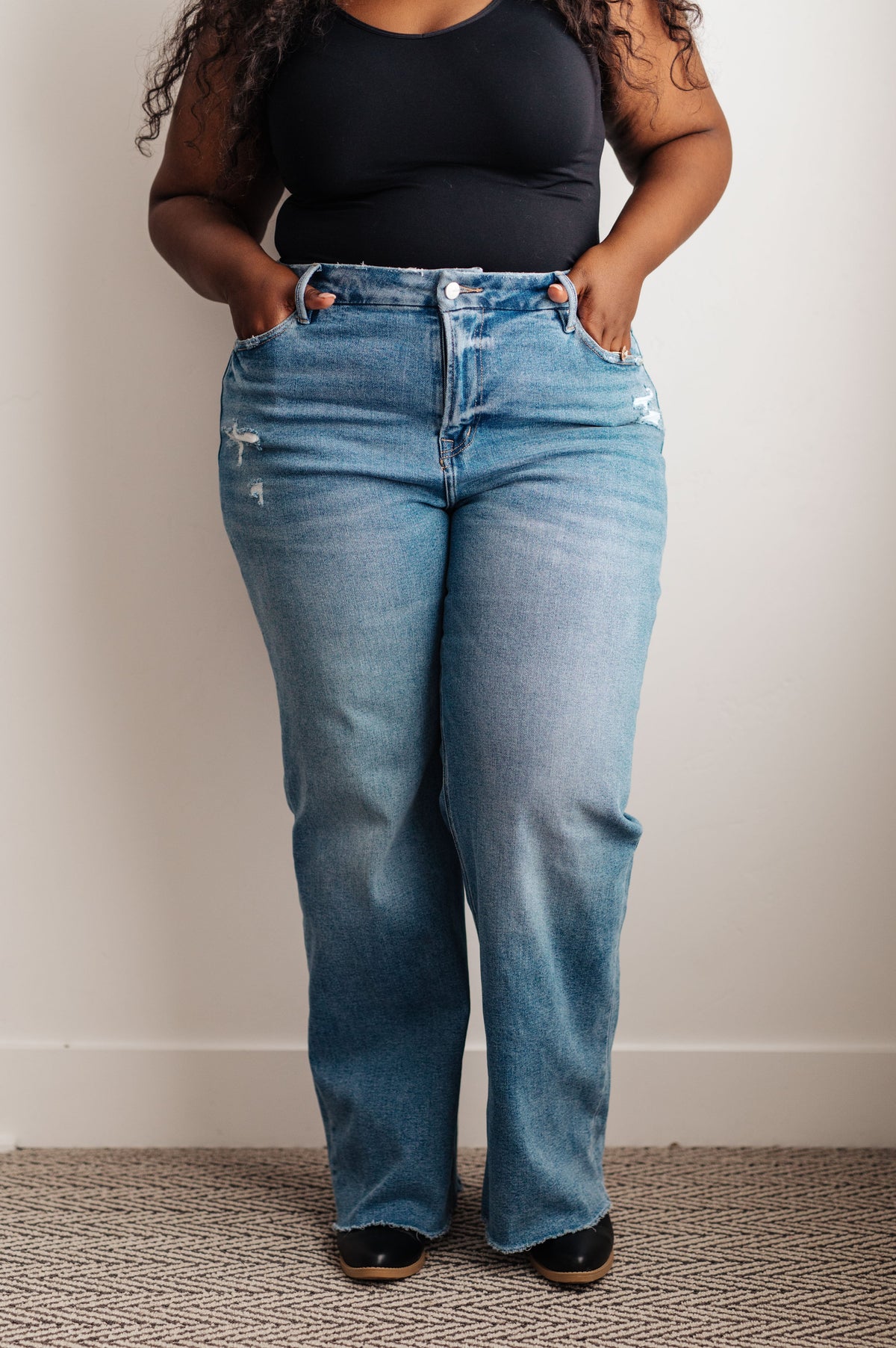 Hope High Rise Wide Leg Judy Blue Jeans