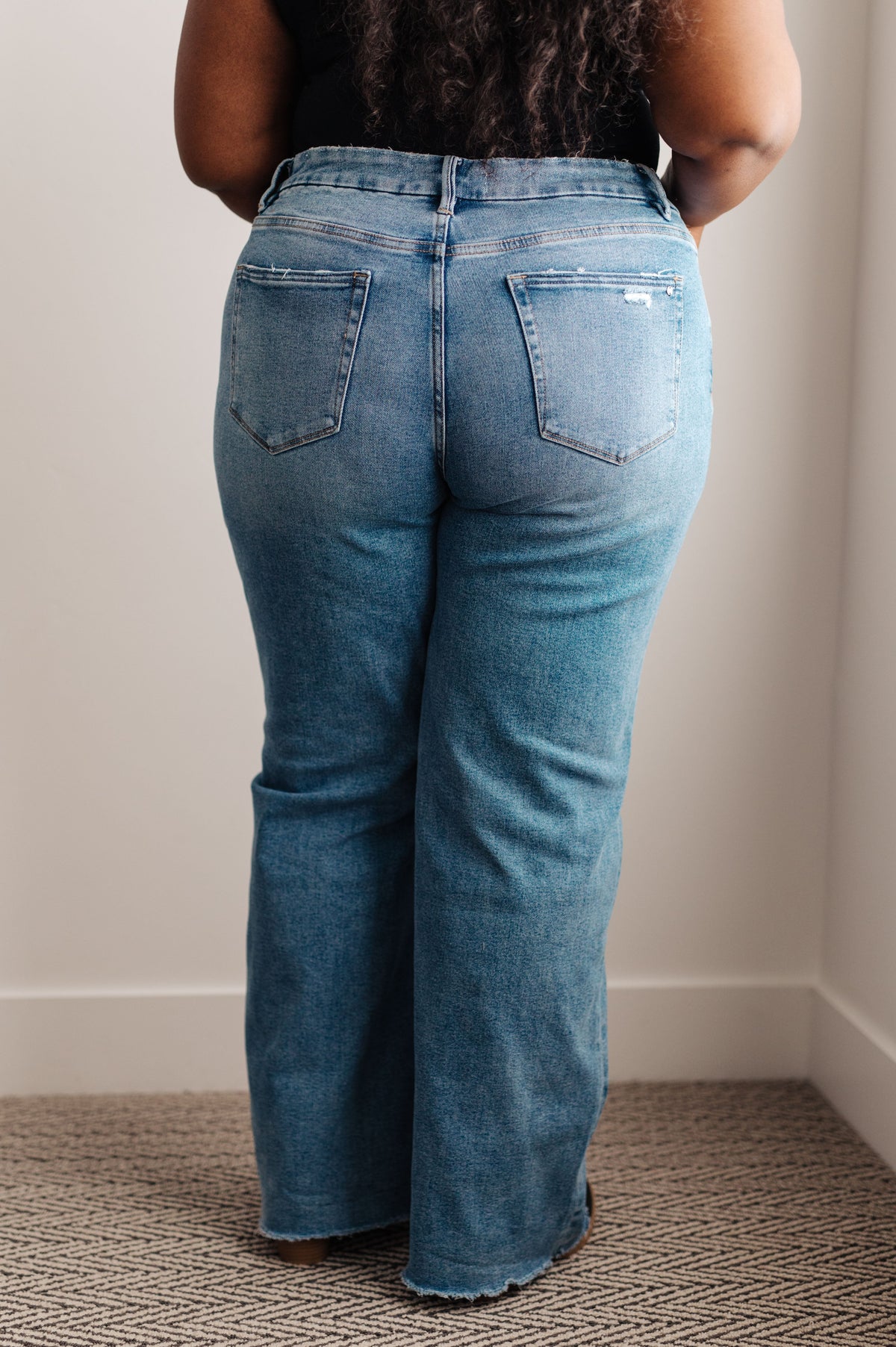 Hope High Rise Wide Leg Judy Blue Jeans