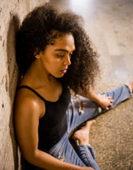 PREORDER: Spaghetti Strap Brami Tank in Black