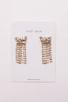 Rhinestone Fringe Earrings