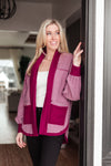 Two Hearts Jacket In Plum