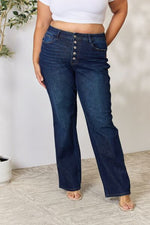Katrina Mid Rise Flare Kancan Jeans