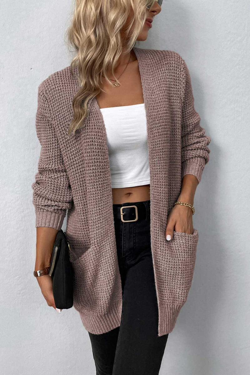 Hailee Rib-Knit Cardigan