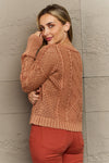 Soft Focus Cable Knit Cardigan