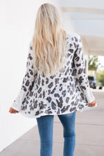 Angela Leopard Cardigan