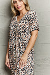 Ivy Button Down Sleepwear Dress