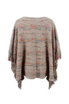 Bailey Fringe Detail Sleeve Poncho