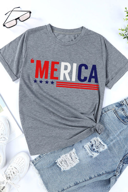 ‘MERICA  Crewneck T-Shirt