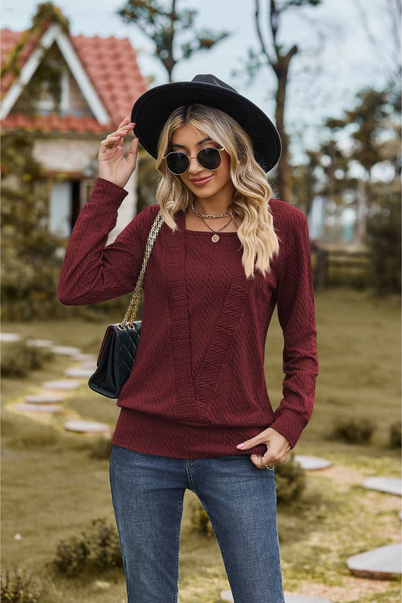 Paige Square Neck Blouse