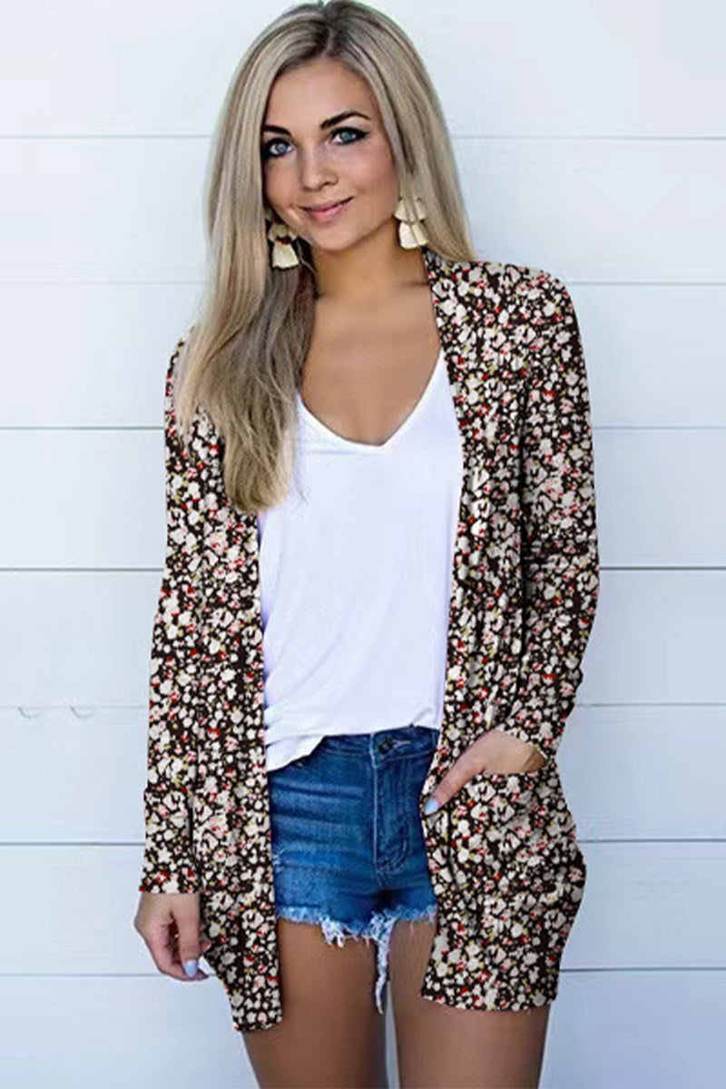 Ariana Printed Cardigan