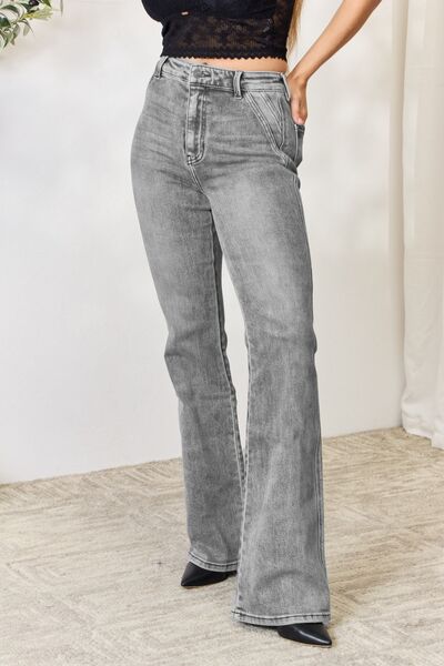 Kingsley High Waist Slim Flare Kancan Jeans