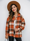 Penelope Plaid Button-Down Jacket