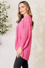 Bailey Open Front Long Sleeve Cardigan