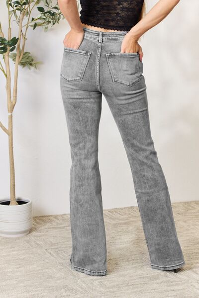 Kingsley High Waist Slim Flare Kancan Jeans