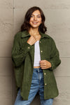 Harmony Dropped Shoulder Button-Down Jacket