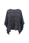 Bailey Fringe Detail Sleeve Poncho