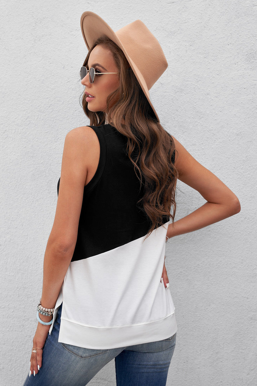 Isabella Contrast Tank Top