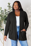 Isabella Ribbed Open Front Cardigan