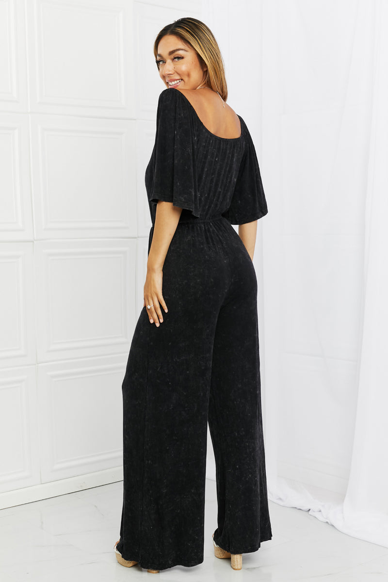 Weekend Trip Vintage Wash Jumpsuit