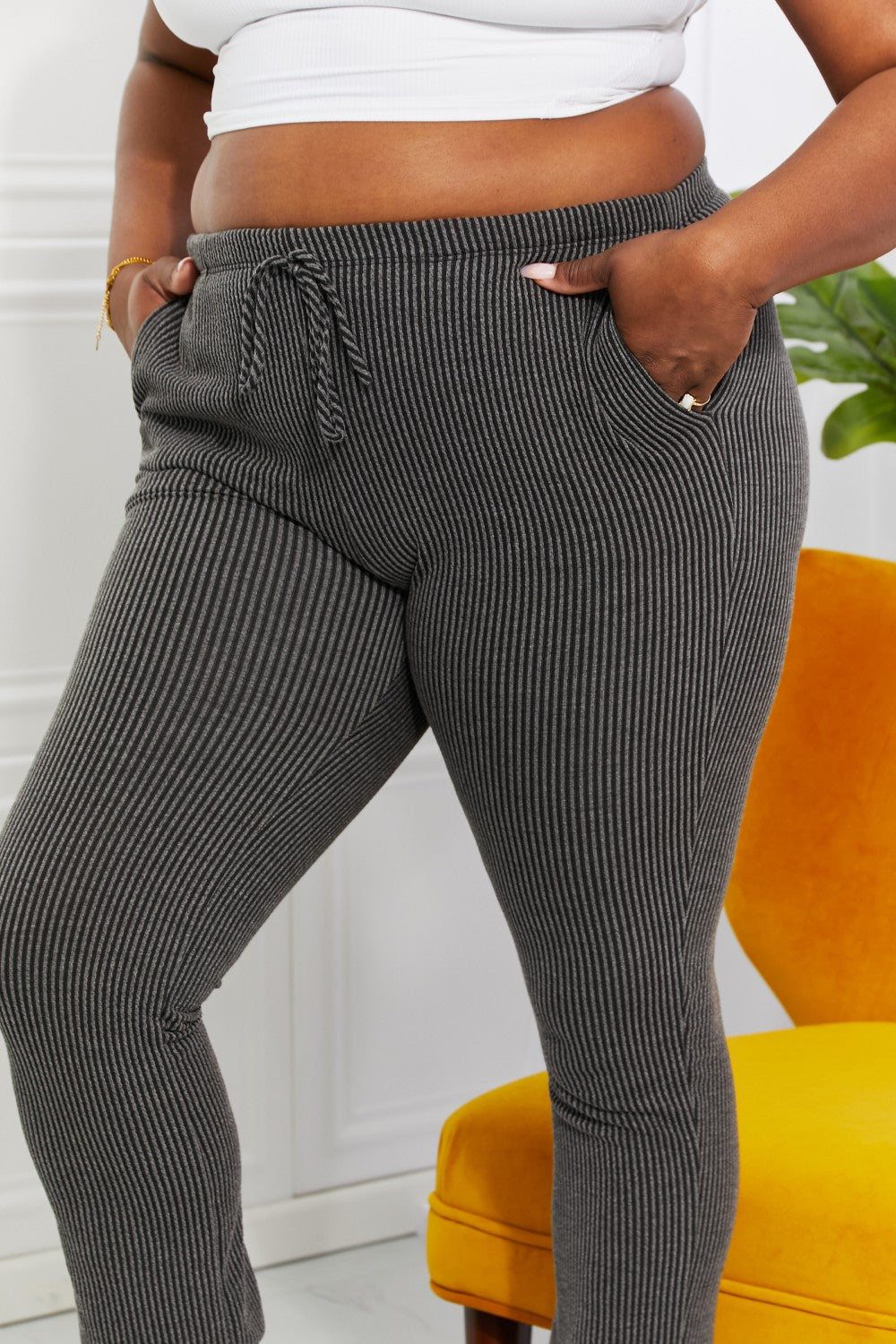 Easy Living Ribbed Joggers