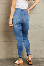 Jana High Waisted Pull On Skinny Judy Blue Jeans