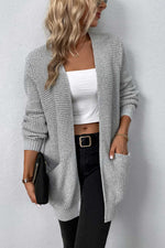 Hailee Rib-Knit Cardigan